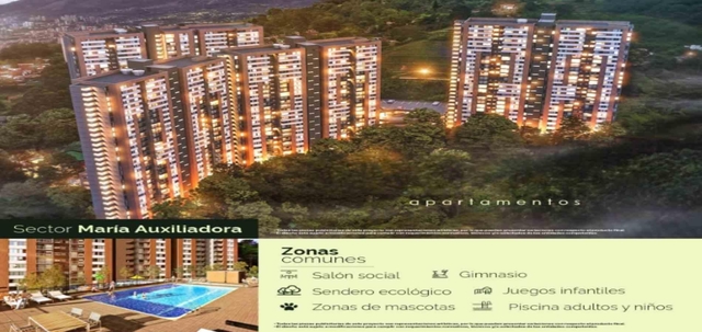Apartamento en venta ubicado en Sabaneta, sector María Auxiliadora