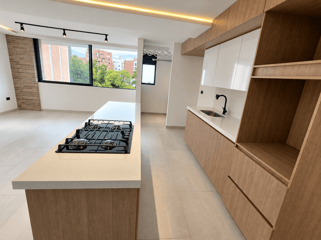 APARTAMENTO AMOBLADO EN ARRIENDO UBICADO EN MEDELLIN SECTOR UNICENTRO